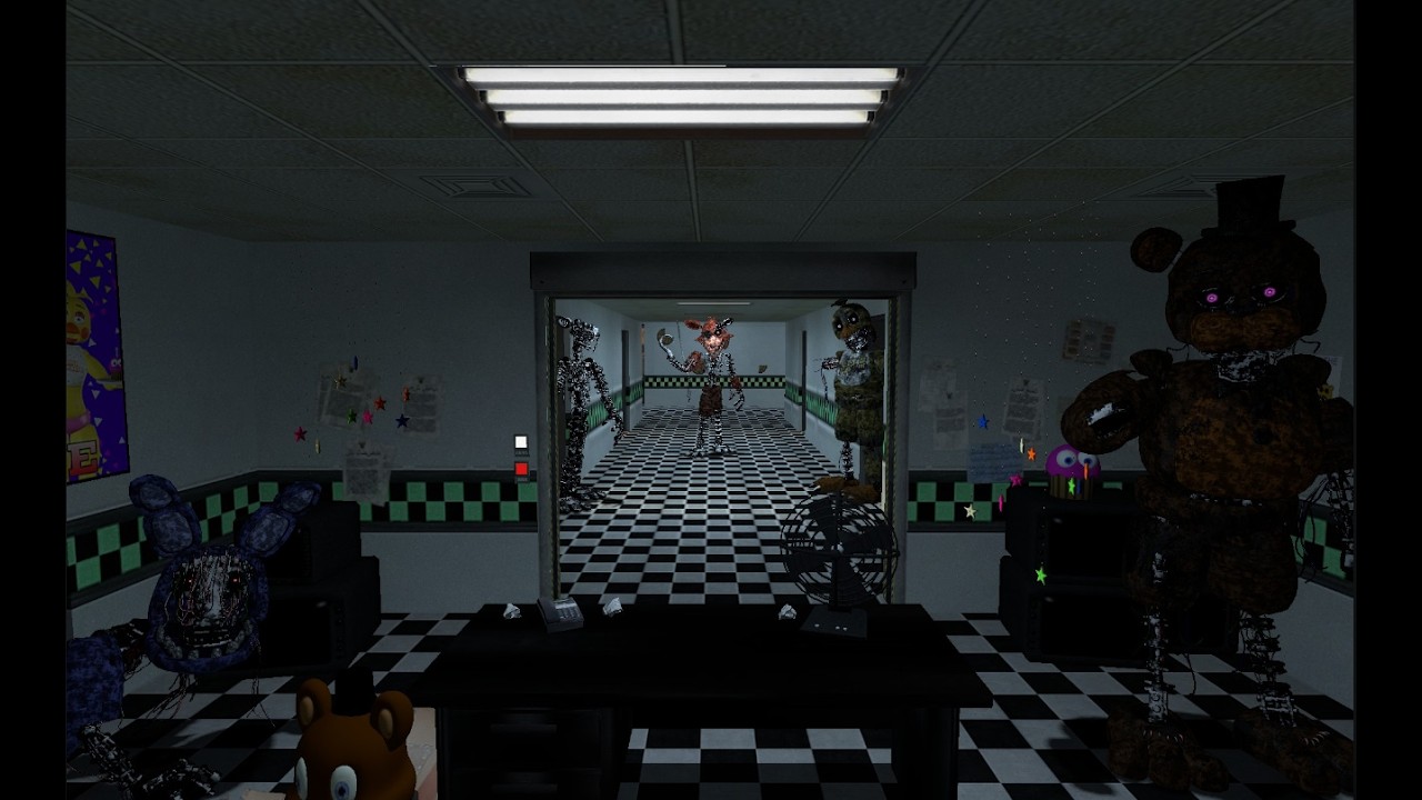 Ignited fnaf 2 office speed render
