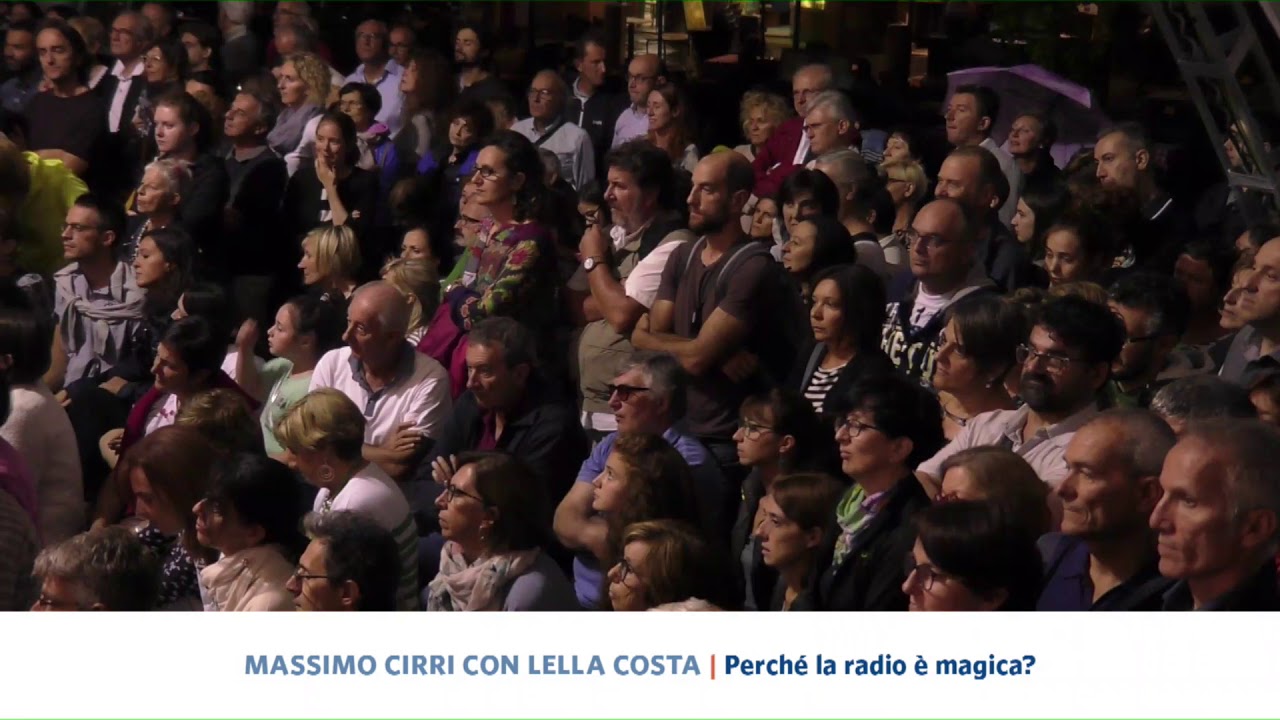 Accenti a Festivaletteratura 2017 - Massimo Cirri con Lella Costa