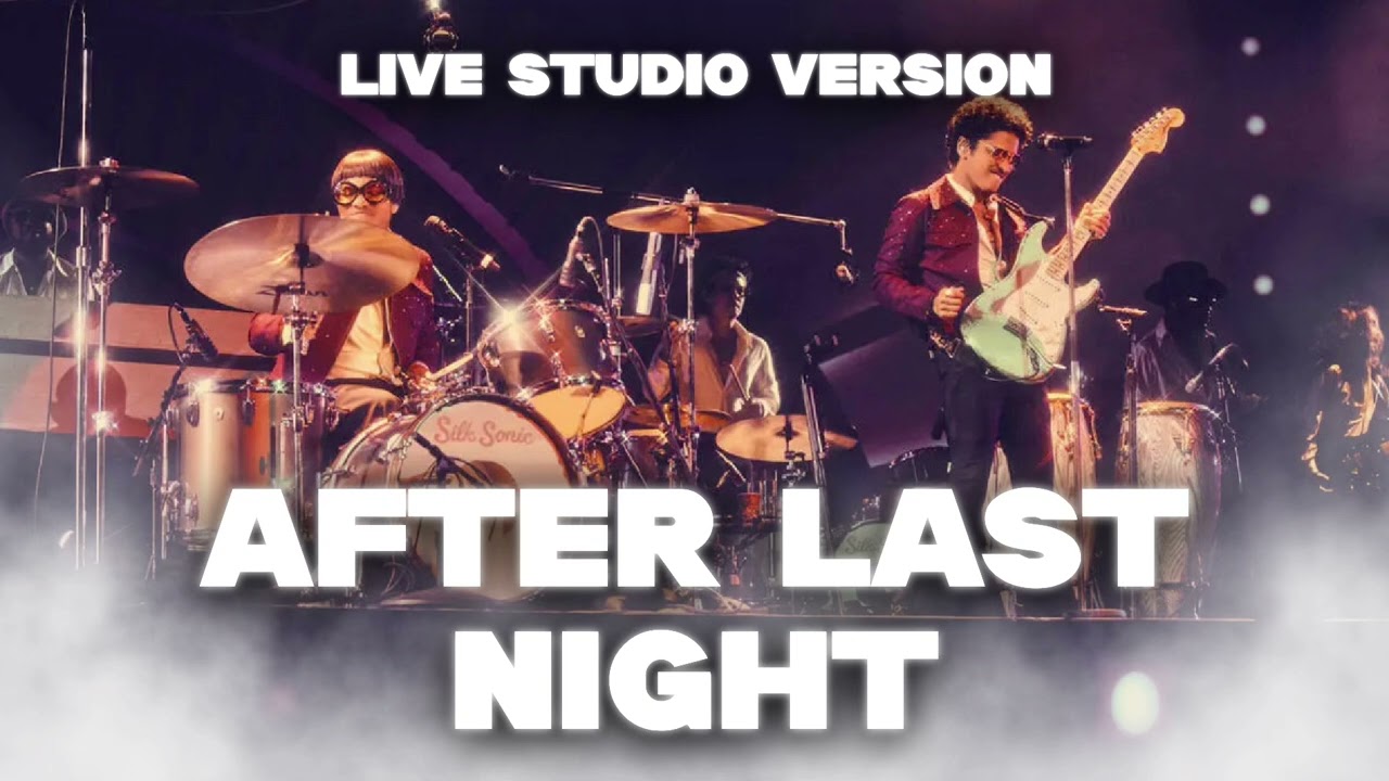 Bruno Mars, Anderson .Paak, Silk Sonic - After Last Night [LIVE STUDIO VERSION]
