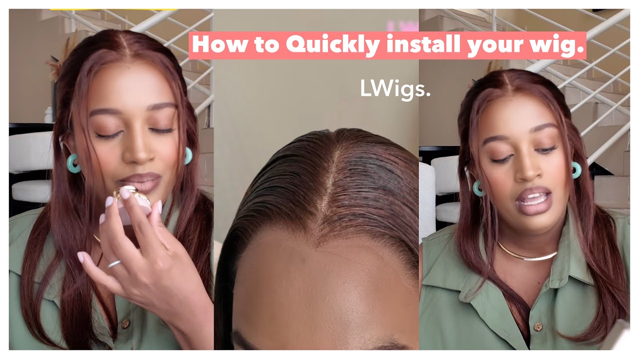 How to Apply Your Wig in 2 Minutes—NO Glue! 😍 |11x6 Most-Fit HD Lace Tutorial @Lwigs