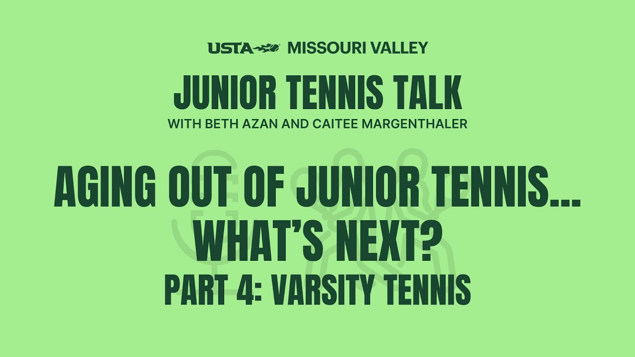 Junior Tennis Talks- Varsity Tennis