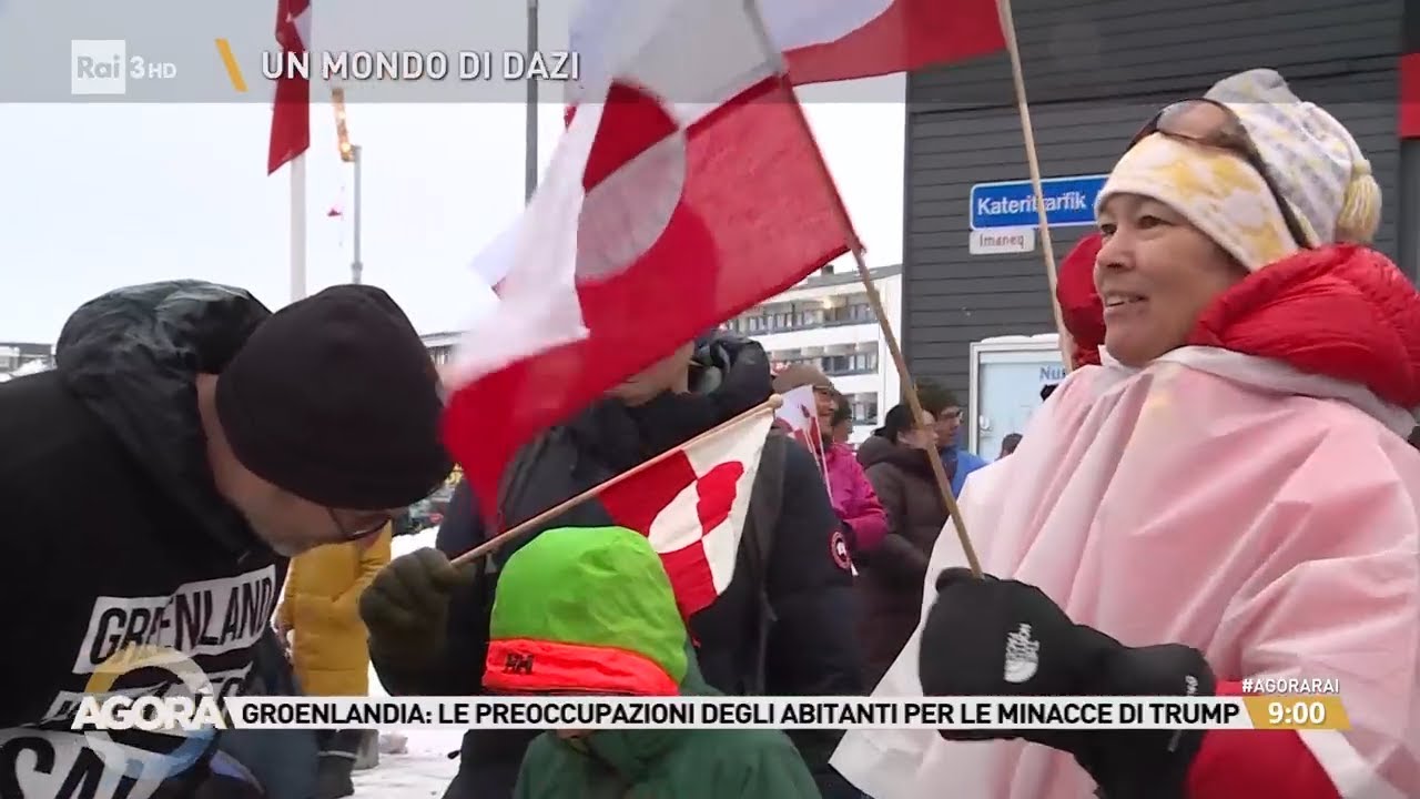 La Groenlandia non è in vendita - Agorà 20/01/2026