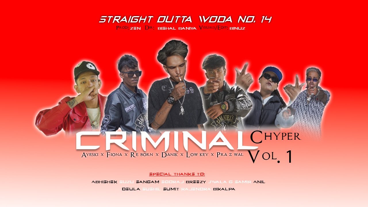 Criminal Chyper Vol .1||Official M/V||Prod By- Zen||Balkhu Woda Number 14