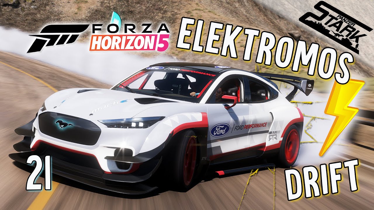 Forza Horizon 5 - 21.Rész (Elektromos Drift Autó?! /Ford Mach-E 1400) - Stark