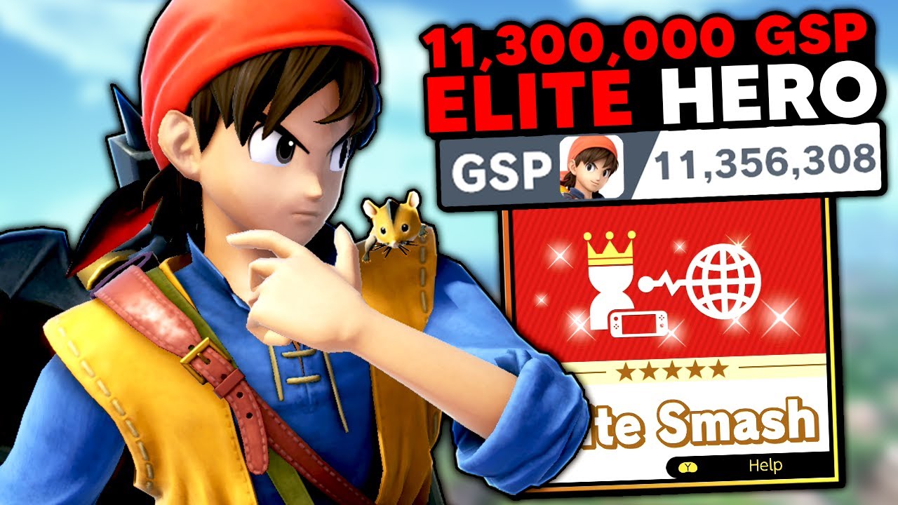 This is what an 11,300,000 GSP Hero looks like in Elite Smash