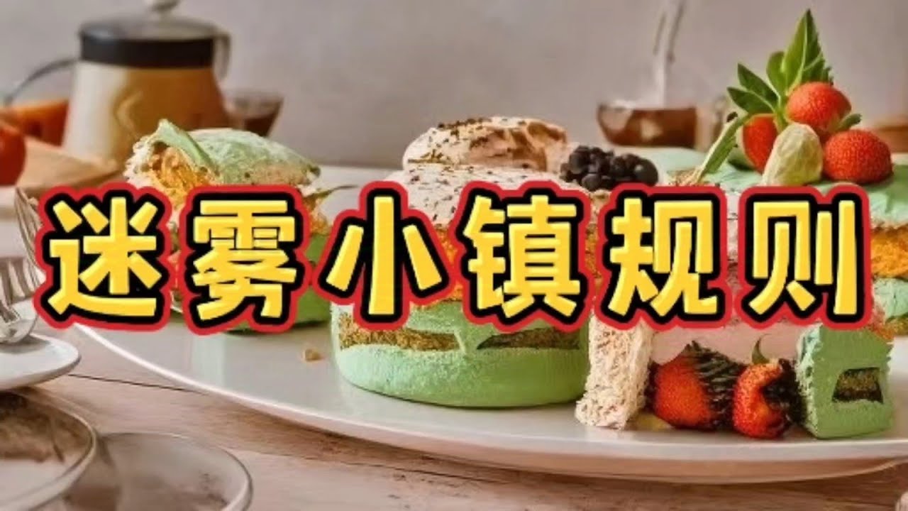 《女团规则怪谈之迷雾小镇规则》一口气看完规则怪谈文＃悬疑推理＃规则怪谈＃守则