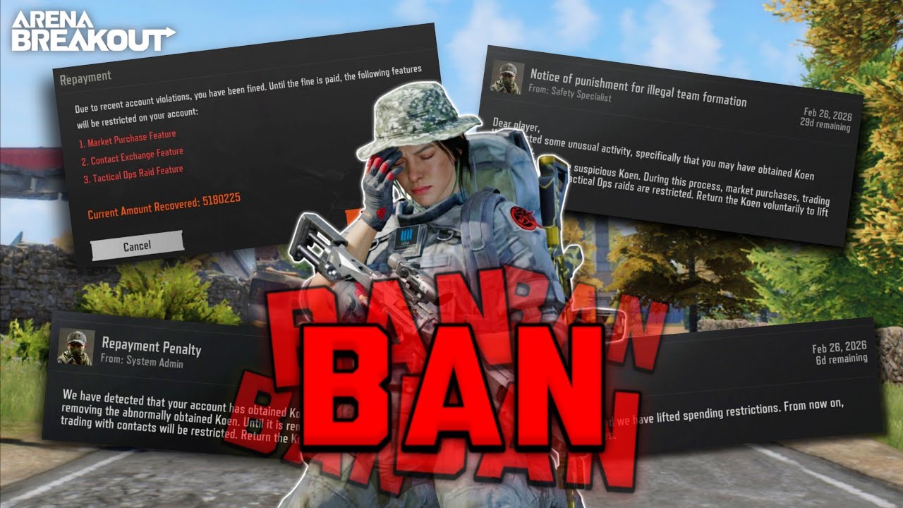 I Got Banned Again&hellip; I&rsquo;m Done ! | Arena Breakout