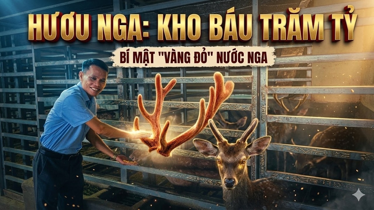 Đầu tư nuôi Hươu Nga: Cơ hội đổi đời hay canh bạc mạo hiểm?