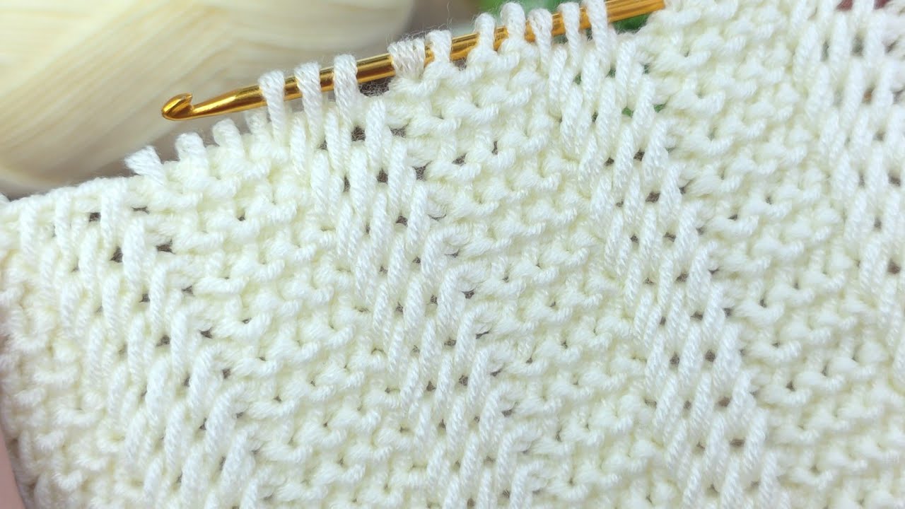 Great ides 👌 * Super Easy Tunisian Crochet Baby Blanket For Beginners online Tutorial * #Tunisian