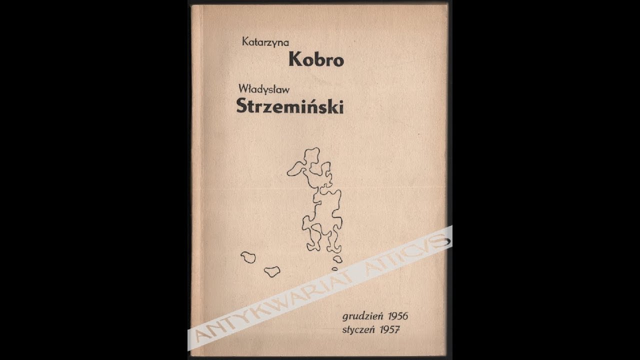 Katarzyna Kobro i Władysław Strzemiński - katalog z wystawy XII 1956 - I 1957