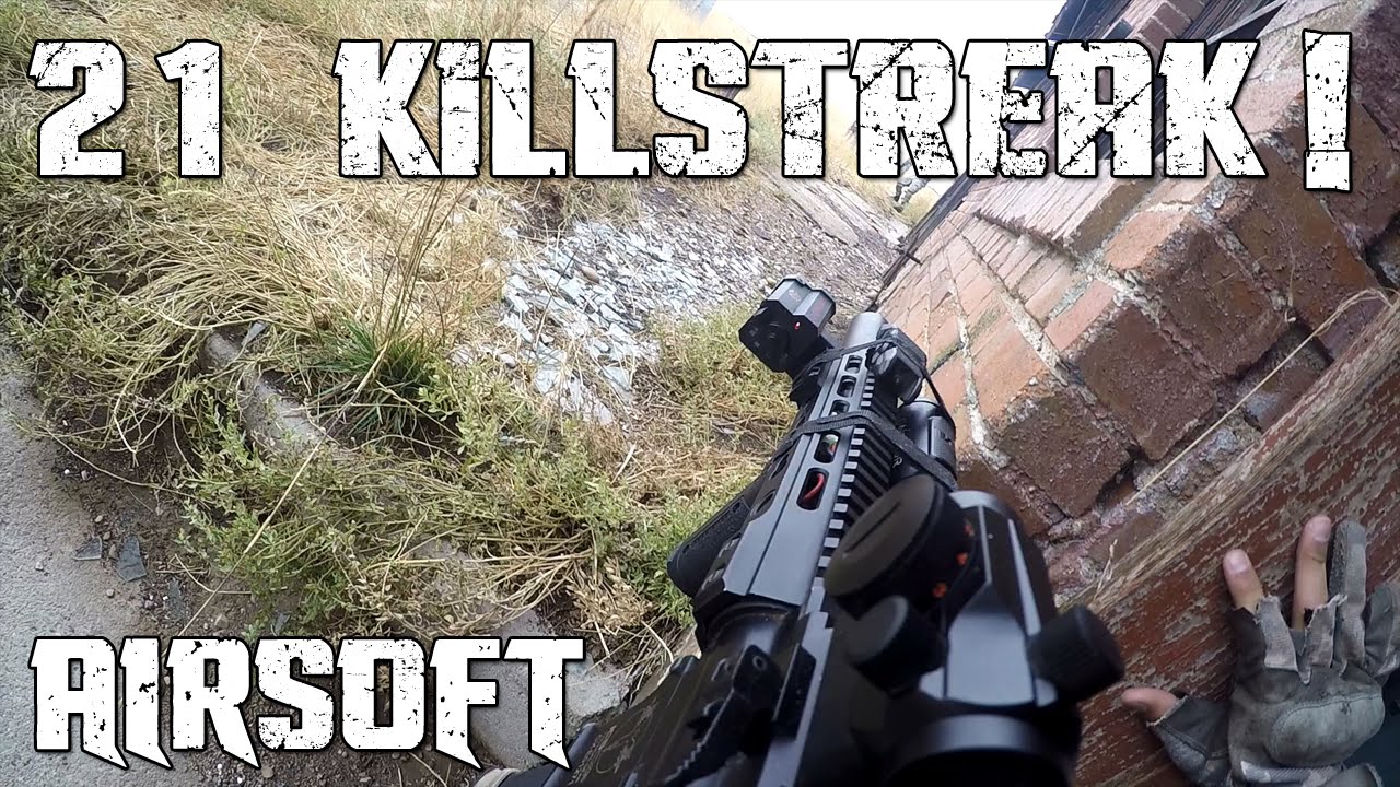 Airsoft | 21 Killstreak! - ICS Transform4 CXP-UK1 & KWA ATP | Scope Cam