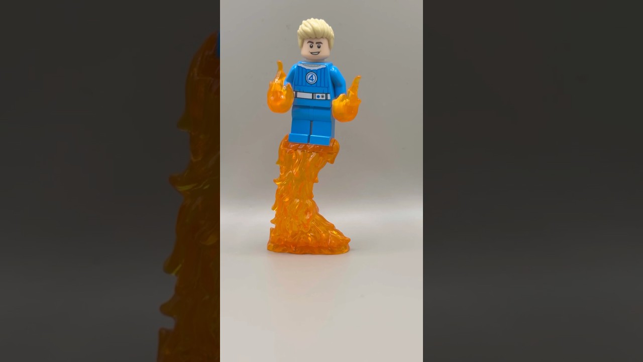 Lego Fantastic Four Human Torch / Johnny Storm 