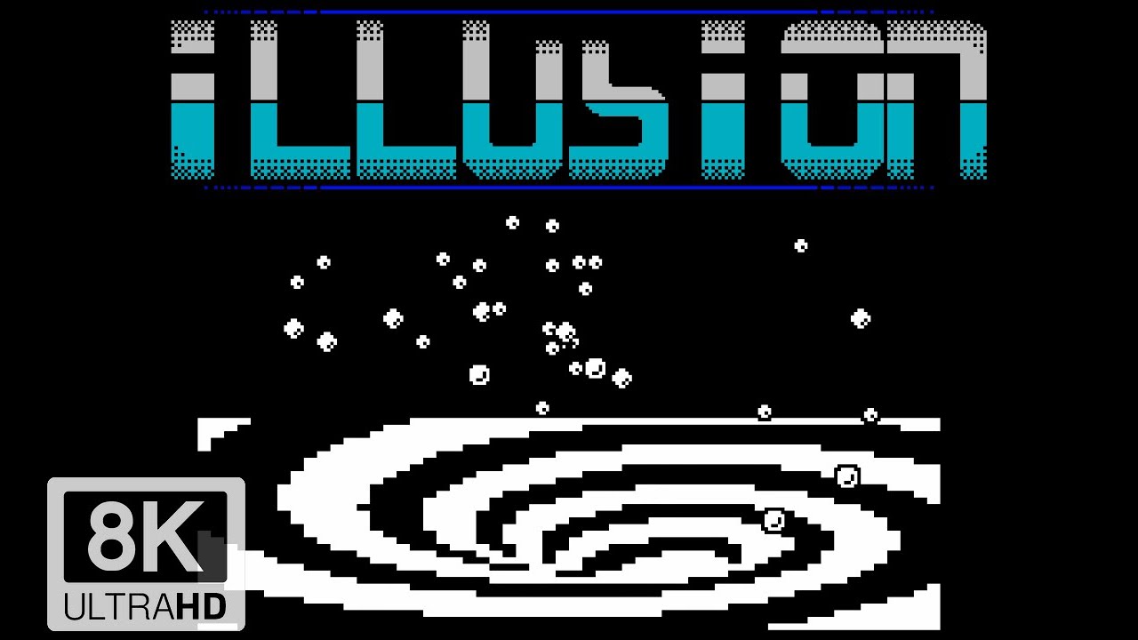 Illusion (Enlight'96 - 1,Demo) ZX Spectrum 128 Demo [8K, 50fps]