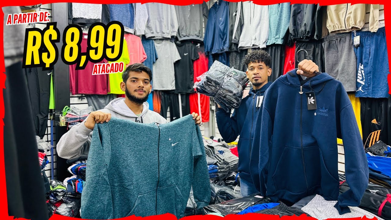 📍🧥 FORNECEDOR DE BLUSA DE MOLETOM | CHIMPA FLANELADO E CORTA VENTO | CAMISA E BERMUDAS NO BRÁS SP 📍🧥