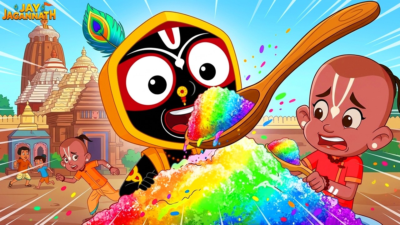 कोई जगन्नाथ जी की मूर्ति चुराने आया! | Jay Jagannath |Jagannath Cartoon| Krishna Cartoon