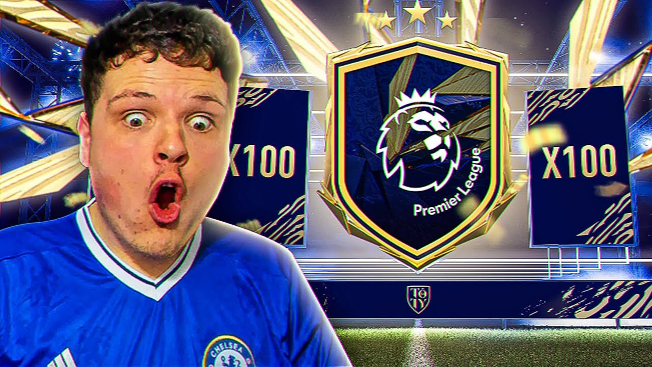 100+ PREMIUM PL LEAGUE TOTY UPGRADE PACKS (FIFA 21)