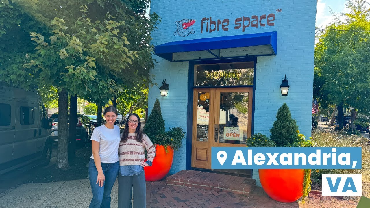 fibre space Yarn Store Tour in Alexandria, VA #unitedskeinsofamerica