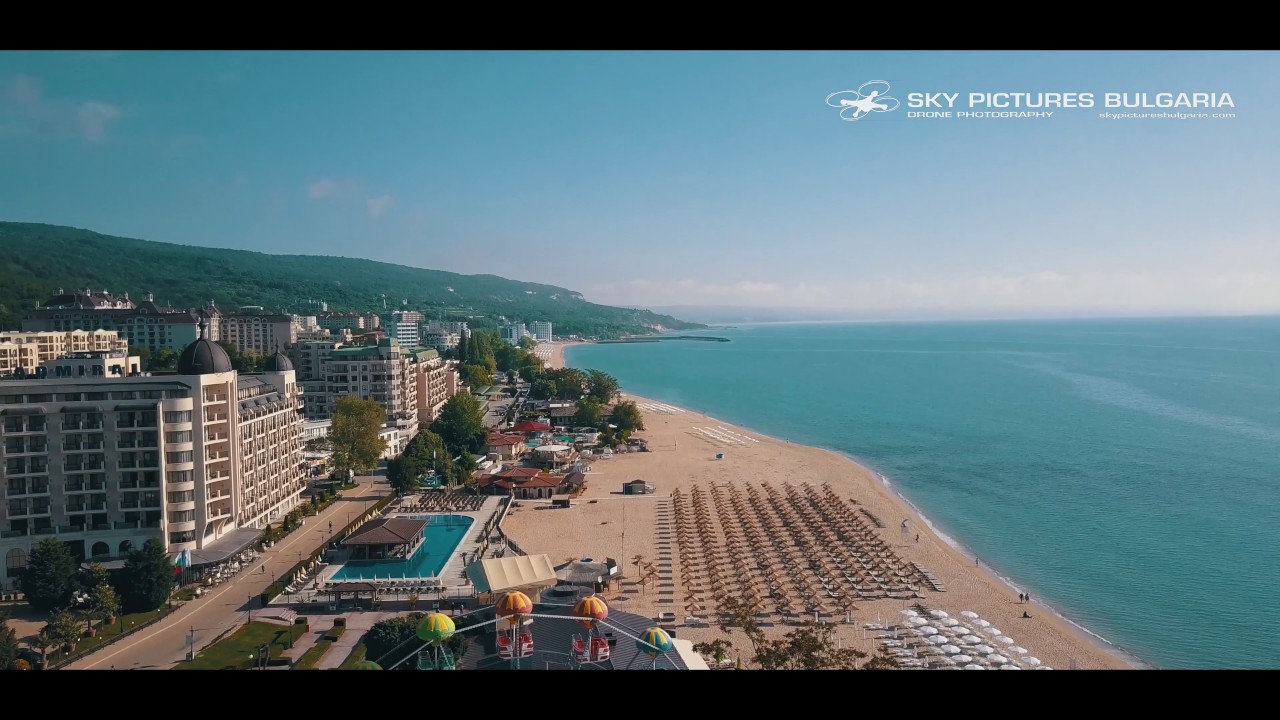 Golden Sands aerial / Златни Пясъци дрон хотел Интернационал