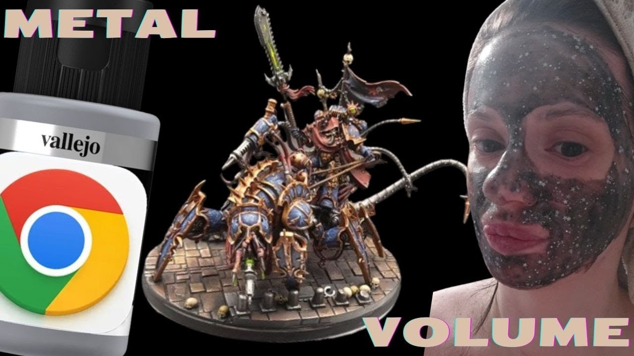 Metal volume by Vallejo Chrome - NIGHT LORDS VEX MACHINATOR, ARCH-LORD DISCORDANT #warhammer40k