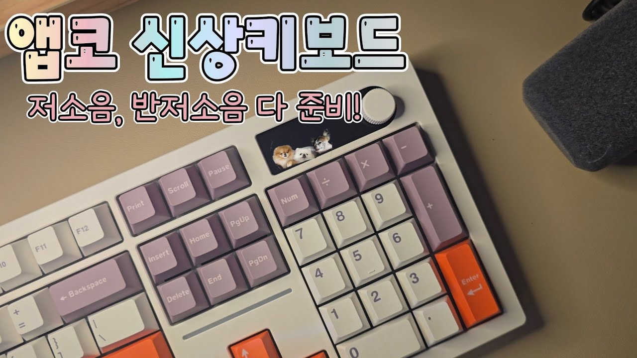 나눔☃️ 앱코 제대로 이갈았다! 저소음, 반저소음 모두 출시 ! #신상키보드