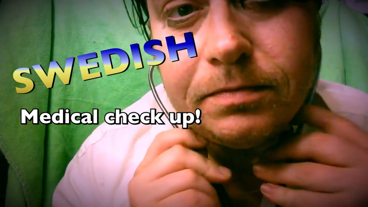 ⭐️ASMR⭐️ Swedish medical check-up