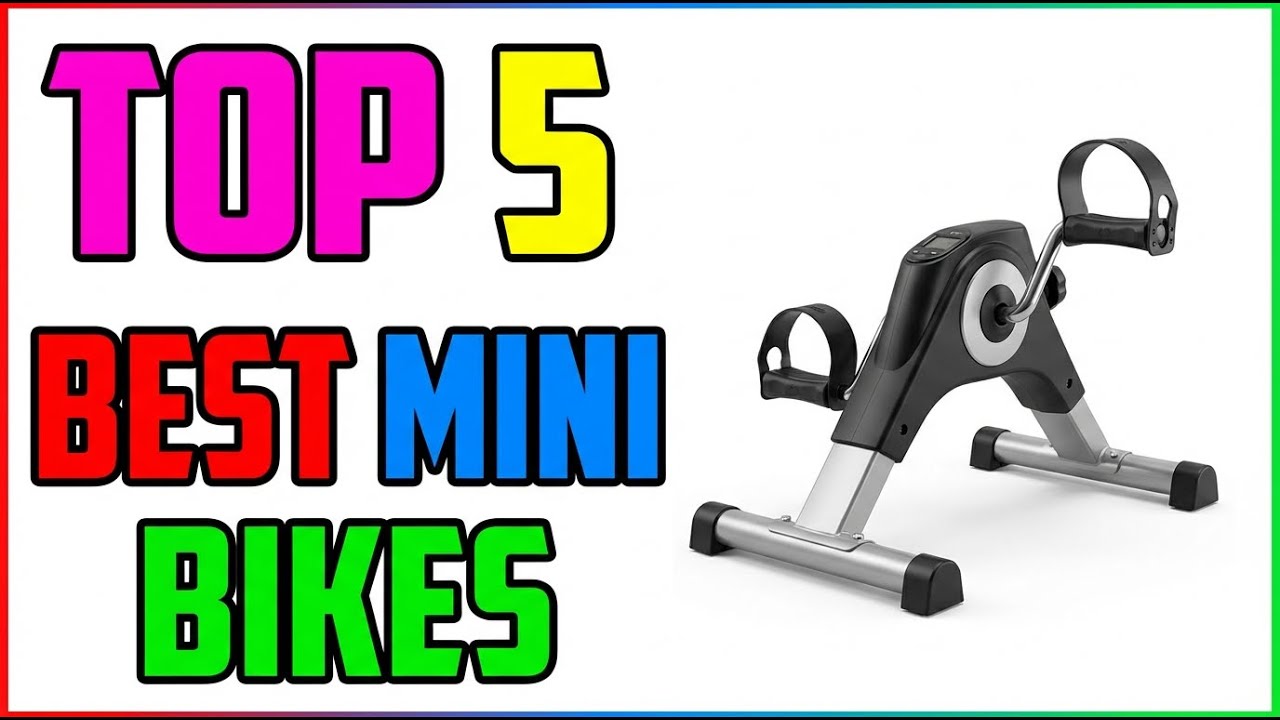 TOP 5 Best Mini Exercise Bikes 2026 | Stay Active While You Sit at Your Desk