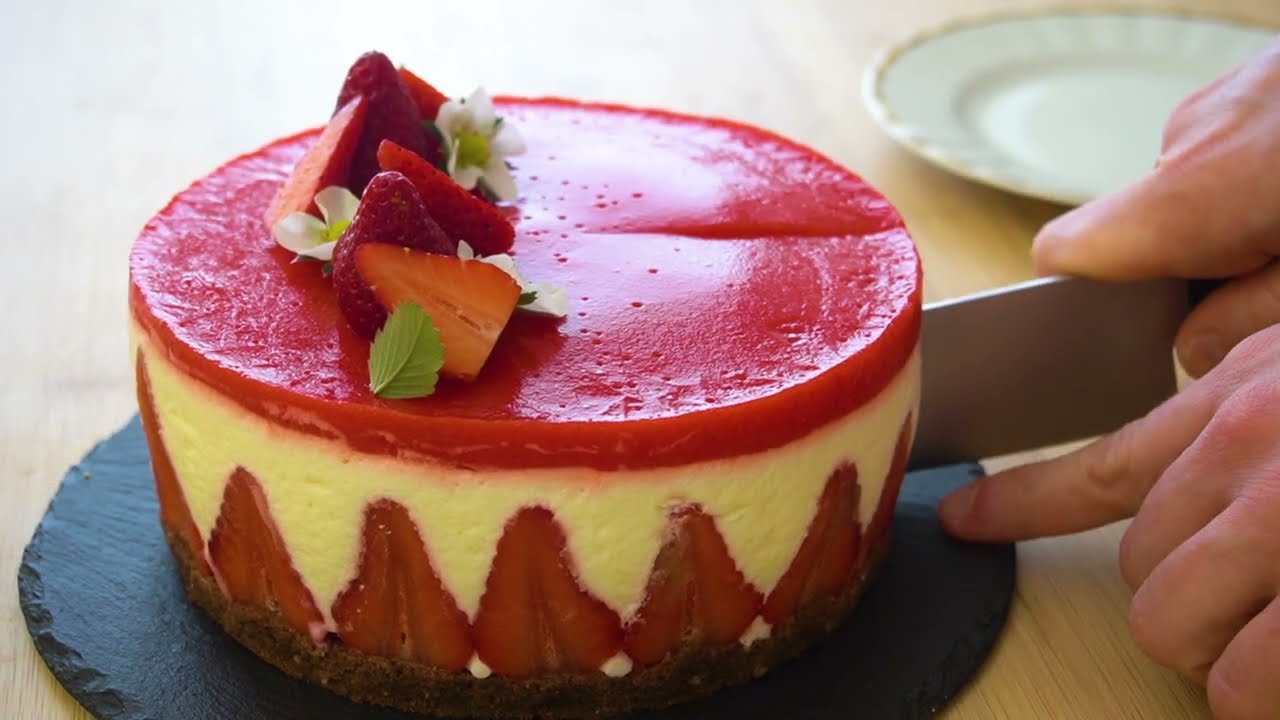 TORTA ALLE FRAGOLE E CIOCCOLATO BIANCO | cakeshare