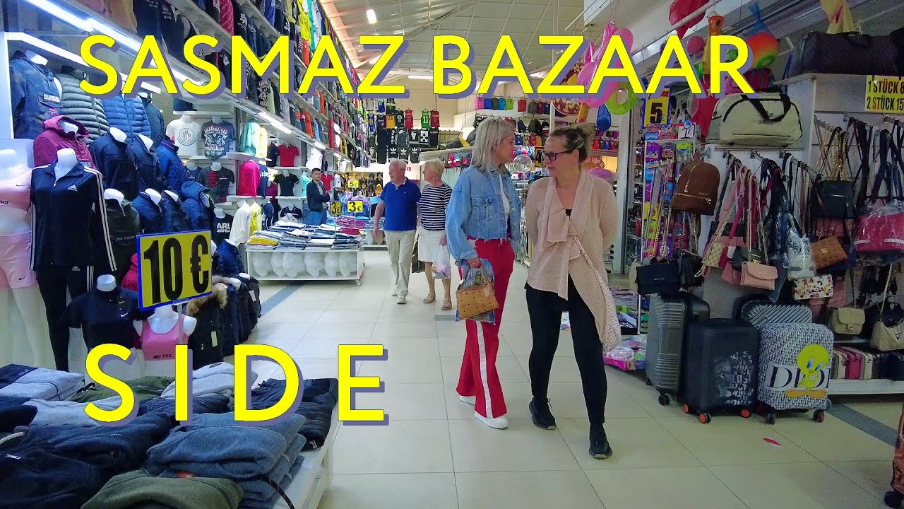 Side Evrenseki SASMAZ BAZAAR Fake SHOPPING in #Evrenseki #side #türkei