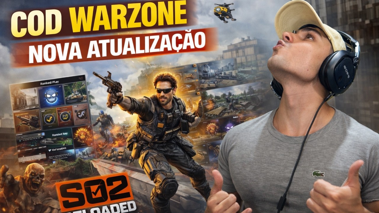 ATUALIZAÇÃO DESCOBRINDO O NOVO META Call of Duty Warzone !comandos