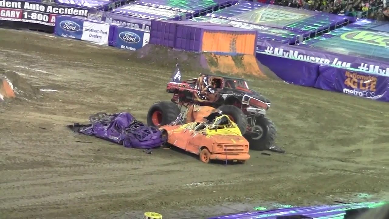 Monster Jam Jacksonville 2015 Freestyle Competition