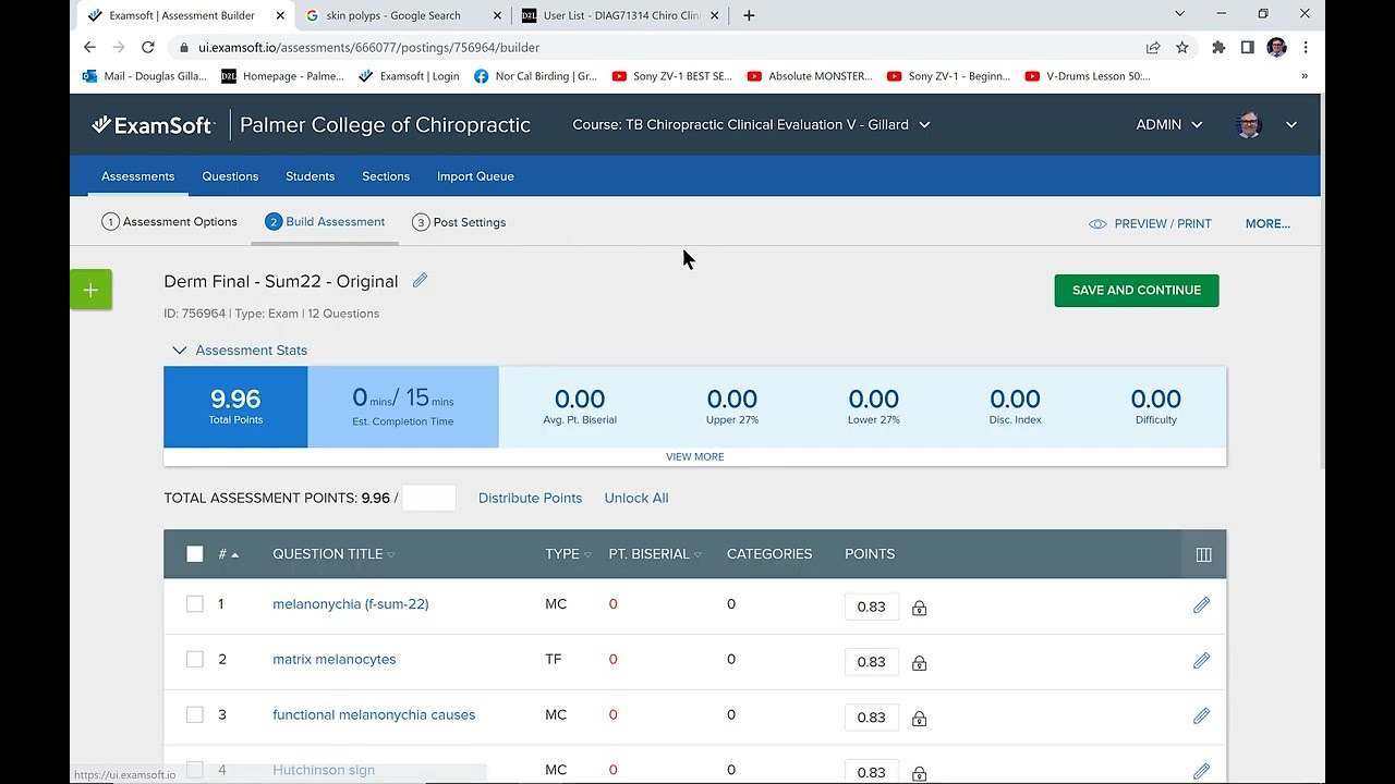 ExamSoft/Examplify: How to Create and Then Set up an Examination