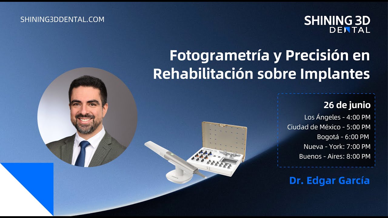 Fotogrametría y precisión en rehabilitación sobre implantes - Dr Edgar García