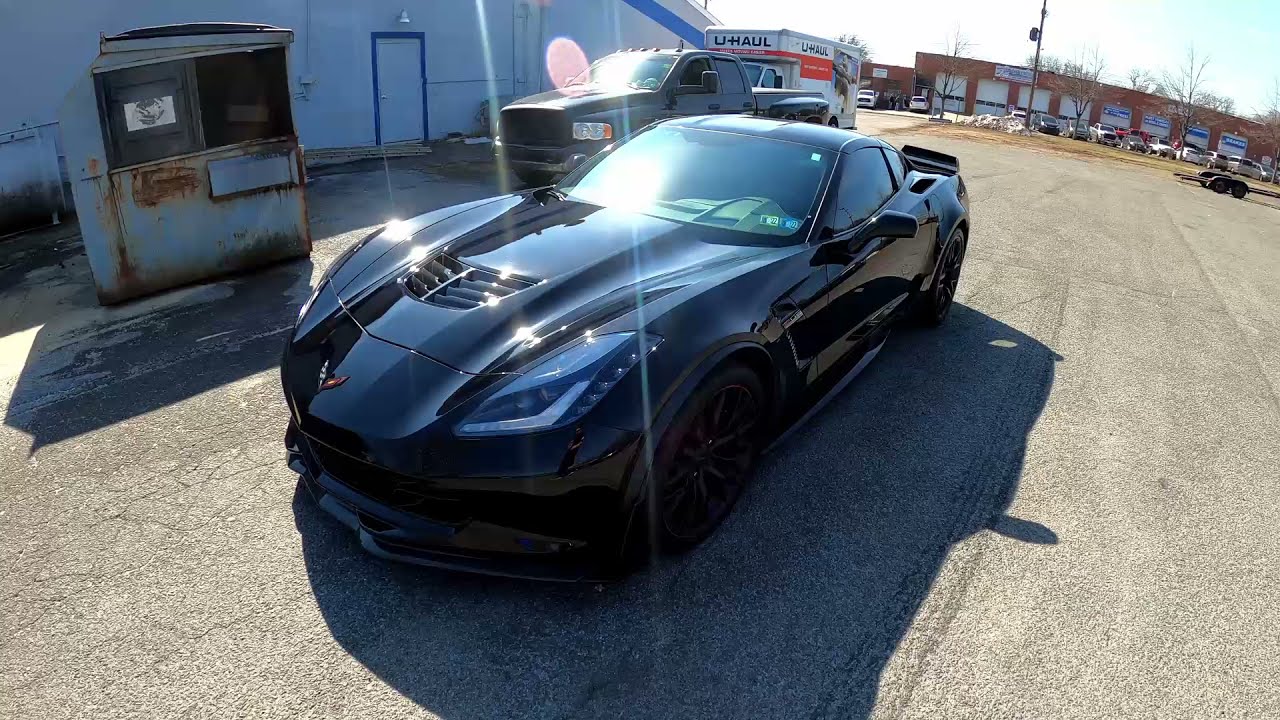 2019 C7 Z06, before and after dyno pulls, for AFE cold air intake install part1