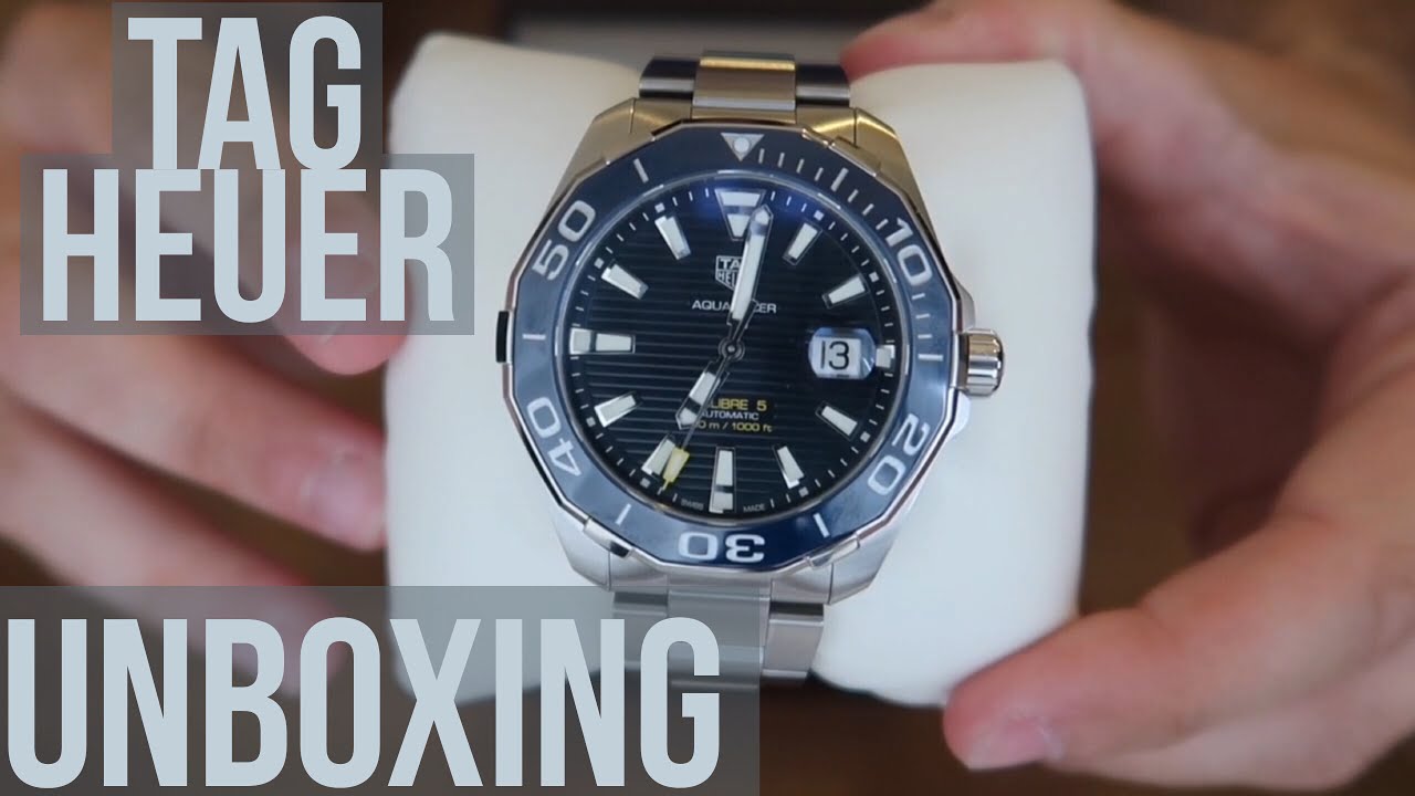 Tag Heuer Aquaracer UNBOXING!