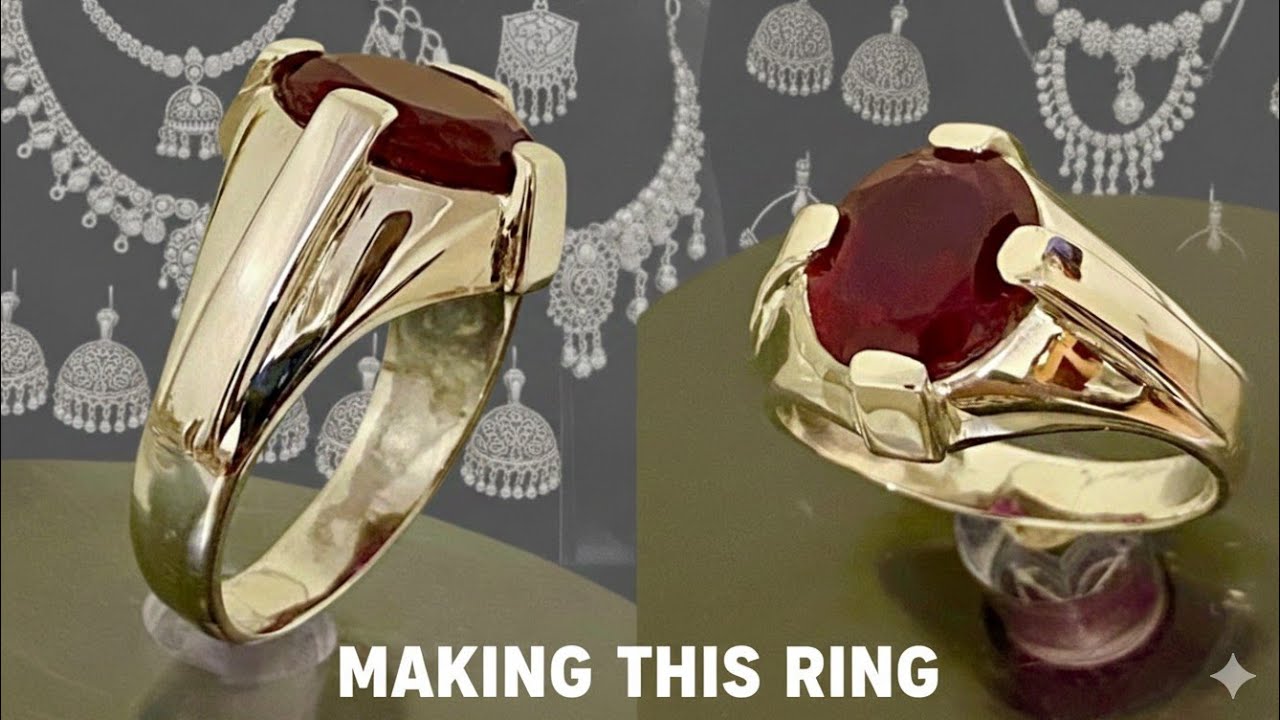 Silver Ring Making Step by Step | Handmade Silver Ring Design