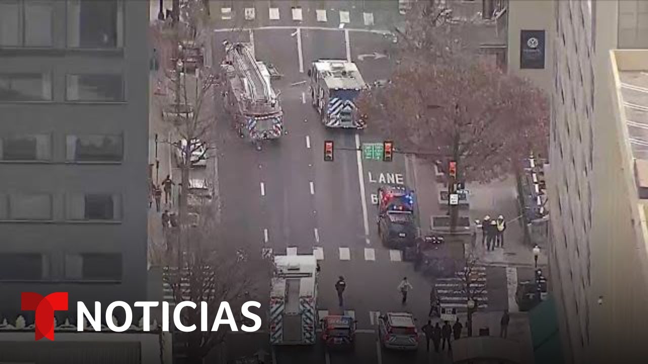 La policía responde a reportes de una explosión en un hotel en Texas