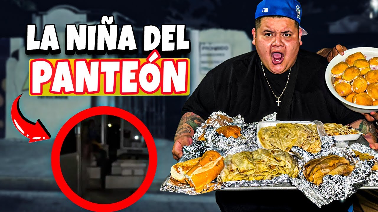 PICNIC NOCTURNO en el panteón donde vimos a la NIÑA FANTASMA