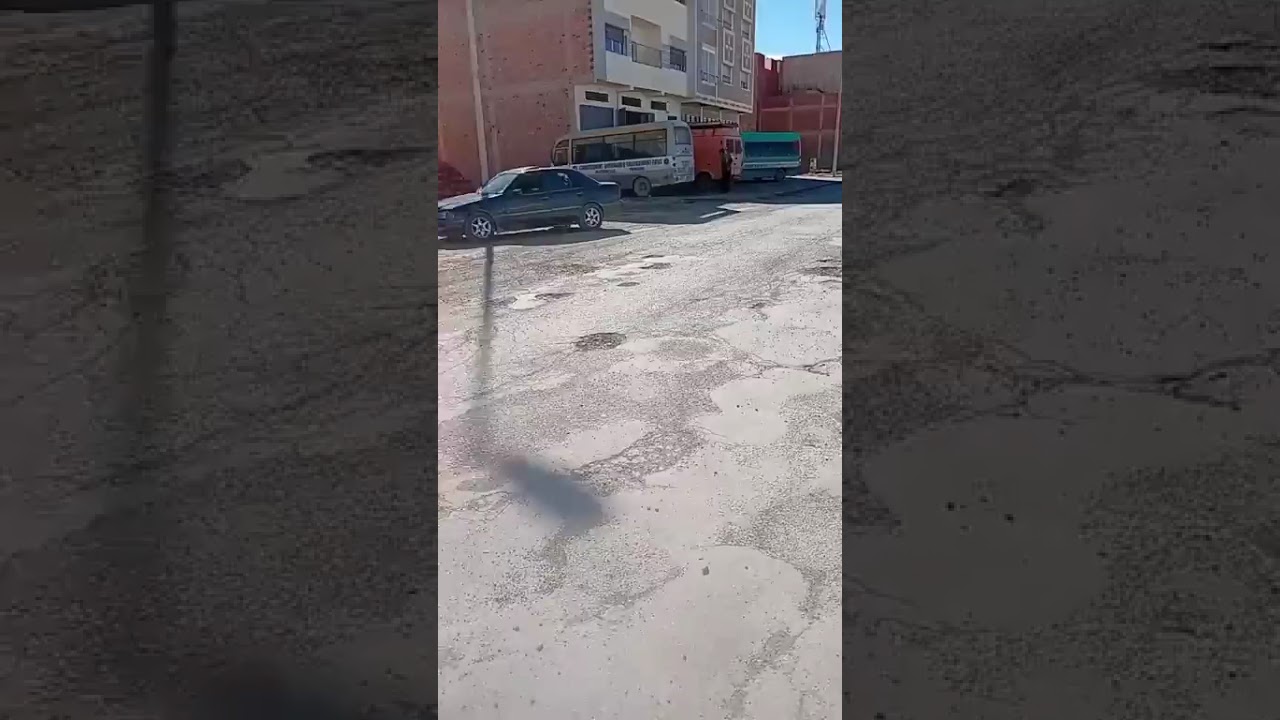 جرسيف طريق سيدي بن جعفر بين الإهمال والخطر: تلاميذ في مواجهة الحوادث