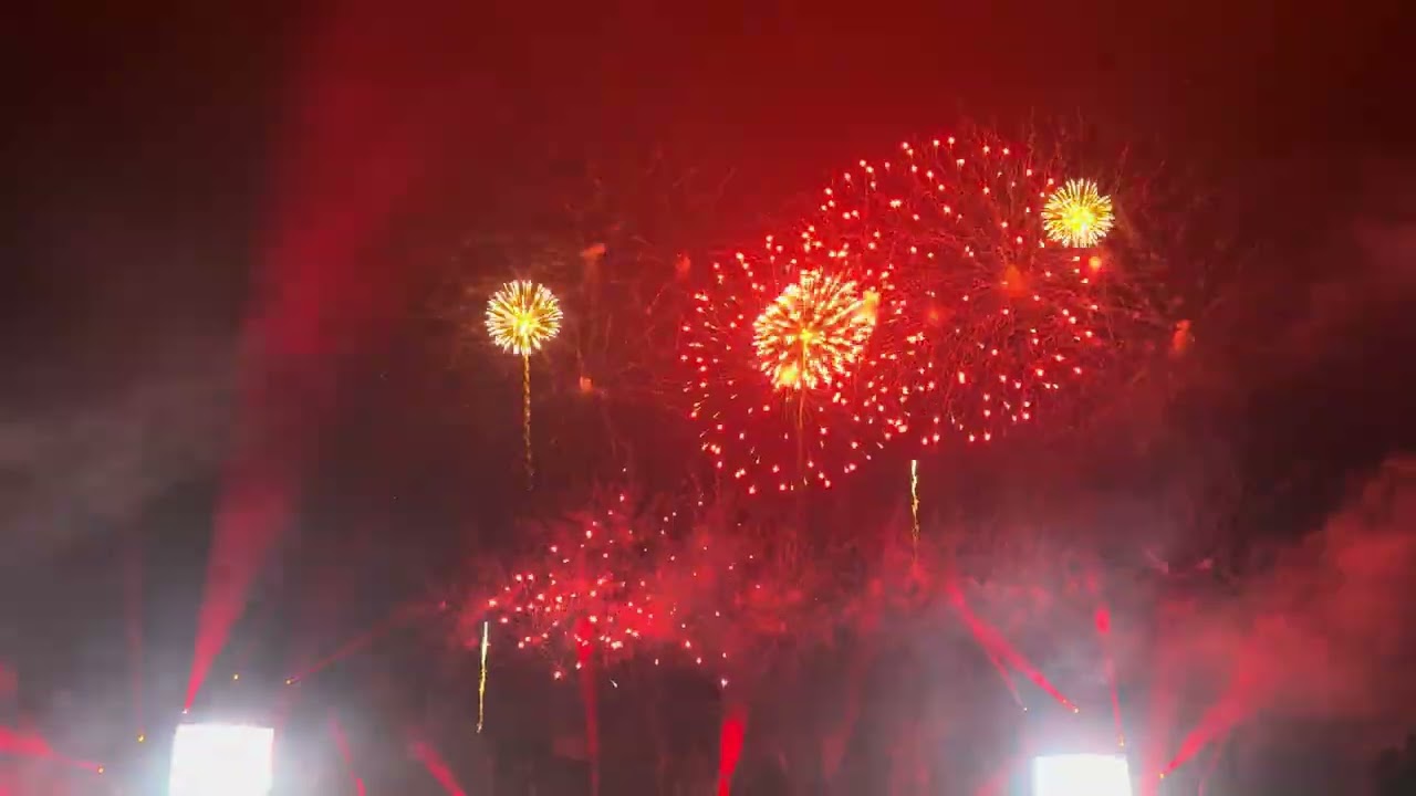 Alton Towers, Fireworks 2024. Phalanx Expo.