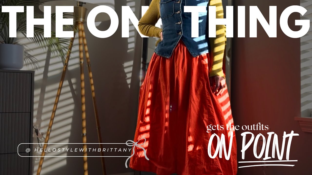 Doing this ONE THING helps me pick out better outfits in a short amount of time