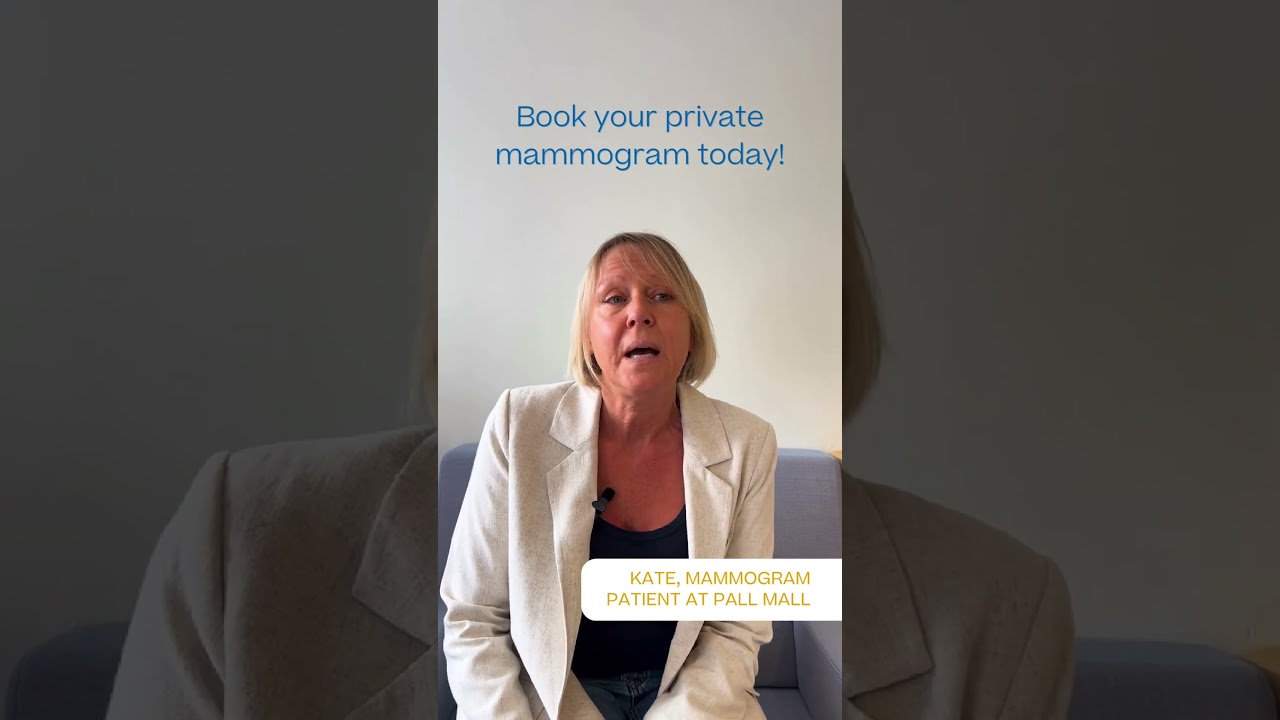 Private Mammogram at Pall Mall 🙌