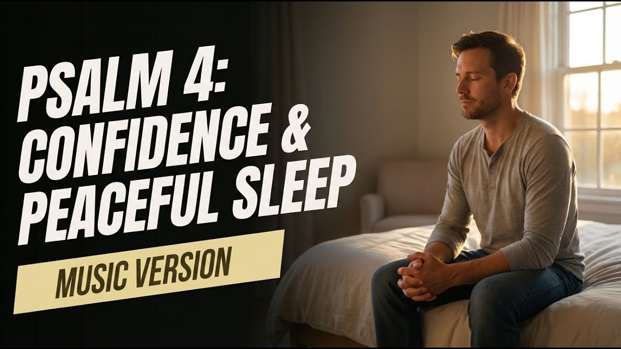 Psalm 4 - Evening Prayer Of Confidence - (music Version) - Bible Verses Song