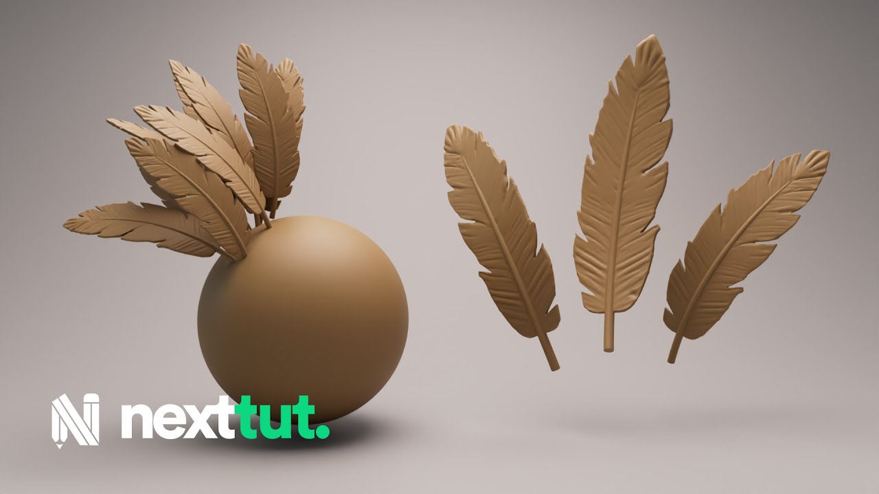 Создаём перья в Zbrush! Поддержите Nexus
