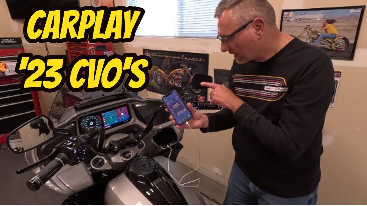 CarPlay в информационно-развлекательной системе Harley!