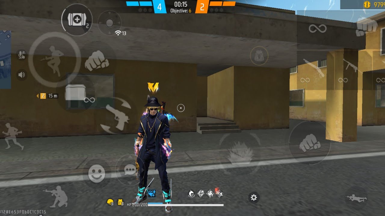 free fire live stream Rank match gameplay