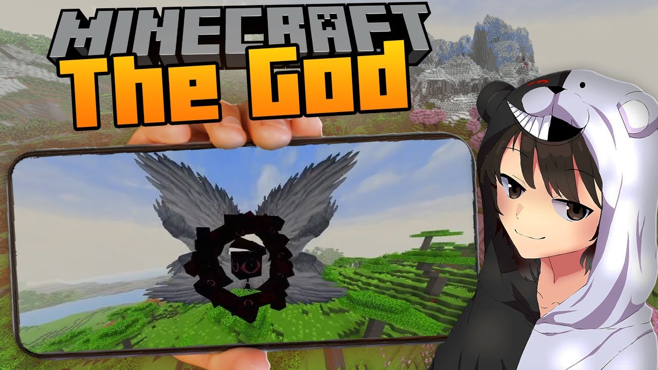 Como Baixar e INSTALAR o mod THE GOD no seu minecraft de celular 1.21