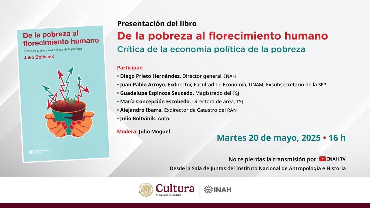 Presentaci&oacute;n de libro: De la pobreza al florecimiento humano