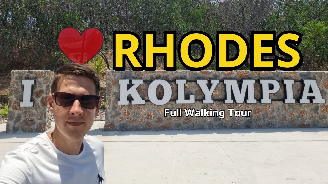 Kolympia / Kolymbia 🇬🇷 — Rhodes Greece Walking Tour