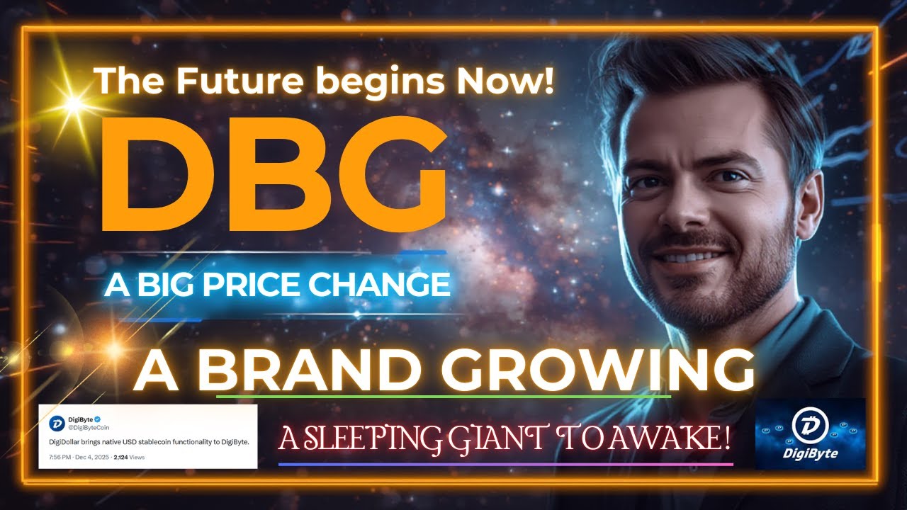 #DigiByte #DGB Coin Latest News - A Brand Growing! #DGB Rising Big