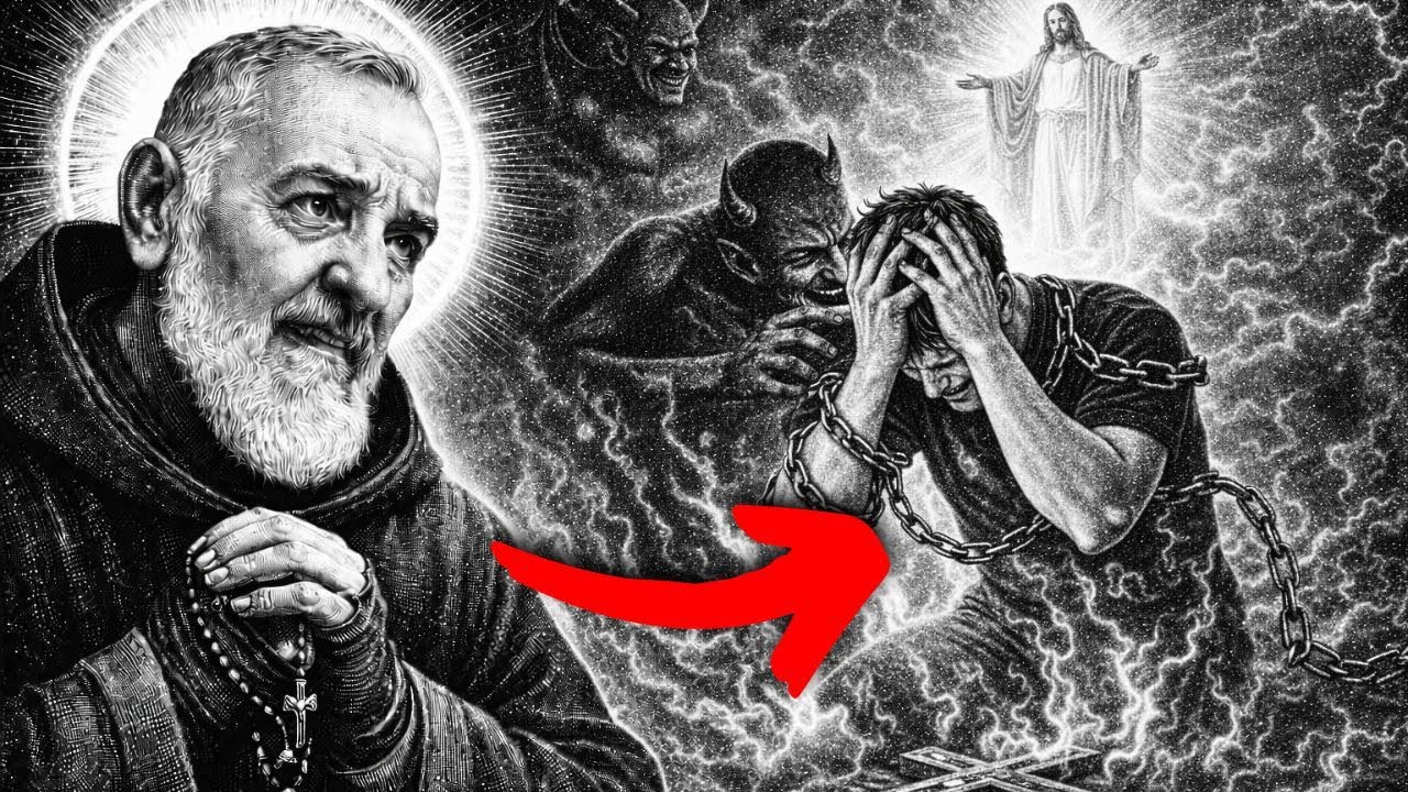 Padre Pio Viu O Que Acontece Quando Você Se Afasta De Deus Devido Ao Sofrendo
